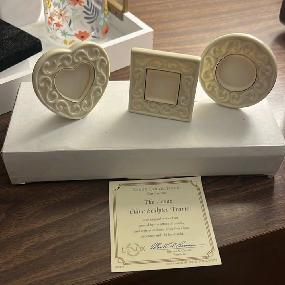 Set of Lenox Frames